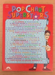 Pop Chart Superstars Paperback &rsquo;80s Songbook by Carol Cuellar
