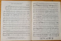 1946 Do You Love Me Sheet Music-Cover of Maureen O&rsquo;Hara, Dick Haymes,Harry James