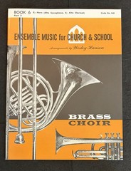 Wesley Hanson Ensemble Music Church School Brass Choir 7 Book Partial Set