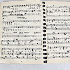 Silver Book Of Songs Accompaniment Piano Vocal Choir Songbook Music 1935 Vintage