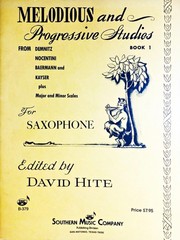 Melodious and Progressive Studies for Saxophone Book 1 (softcover, mint)