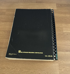 Ultimate Fake Book Contains Over 1200 Songs Piano Organ Guitar Vol 1 1981 Music