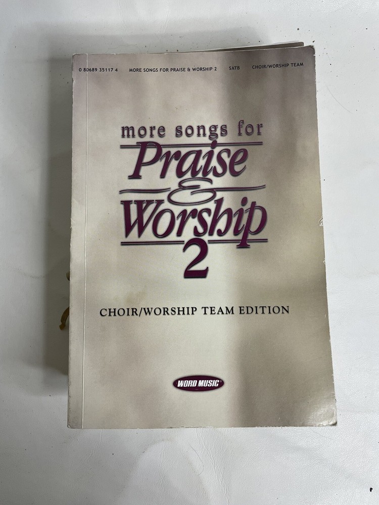 More Songs for Praise and Worship 23 Choir Lot of 5 Books 3 Ring 080689351174