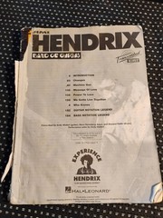 JIMI HENDRIX – BAND OF GYPSYS Transcribed Scores And Dvd (Damaged Book)