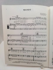 Mandy Barry Manilow Sheet Music Piano Voice Guitar 70s Easy Listening Pop F4AE