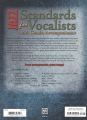Jazz Standards for Vocalists with Combo Accompaniment – Dave Wolpe – Set of 10