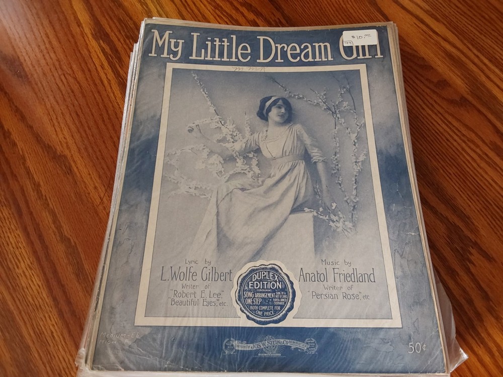Sheet Music MY LITTLE DREAM GIRL Duplex Ed. Gilbert, Friedland – STEIN