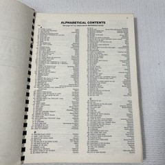 Vintage Richard Wolfe Legit Professional Fake Book 1010 Songs Songbook USA Red