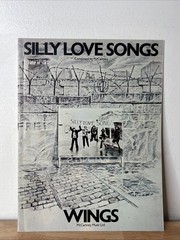 1976 Original Paul McCartney Wings Silly Love Songs Sheet Music Pop Rock Disco