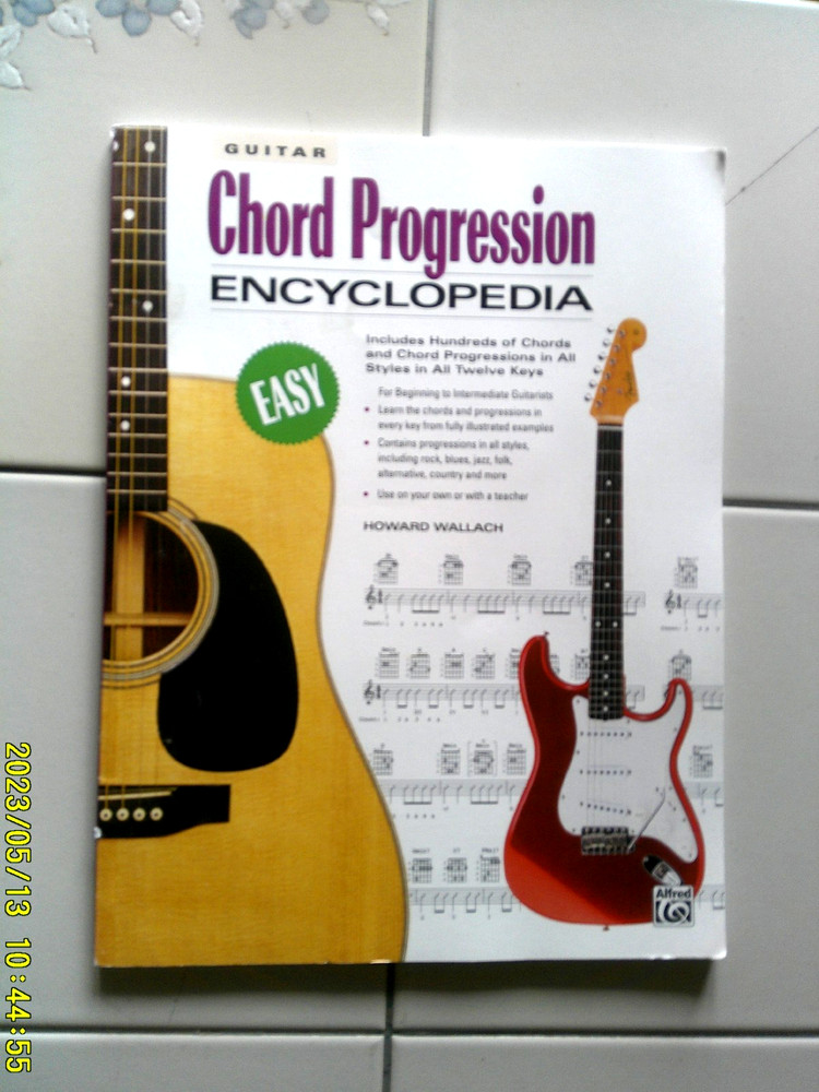 Guitar Chord Progression Encyclopedia by Howard Wallach Song Book New 1998 Easy