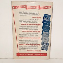 Vintage WWII Era 1943 All Time Hit Parade Song Folio Sheet Music Book 24 Songs