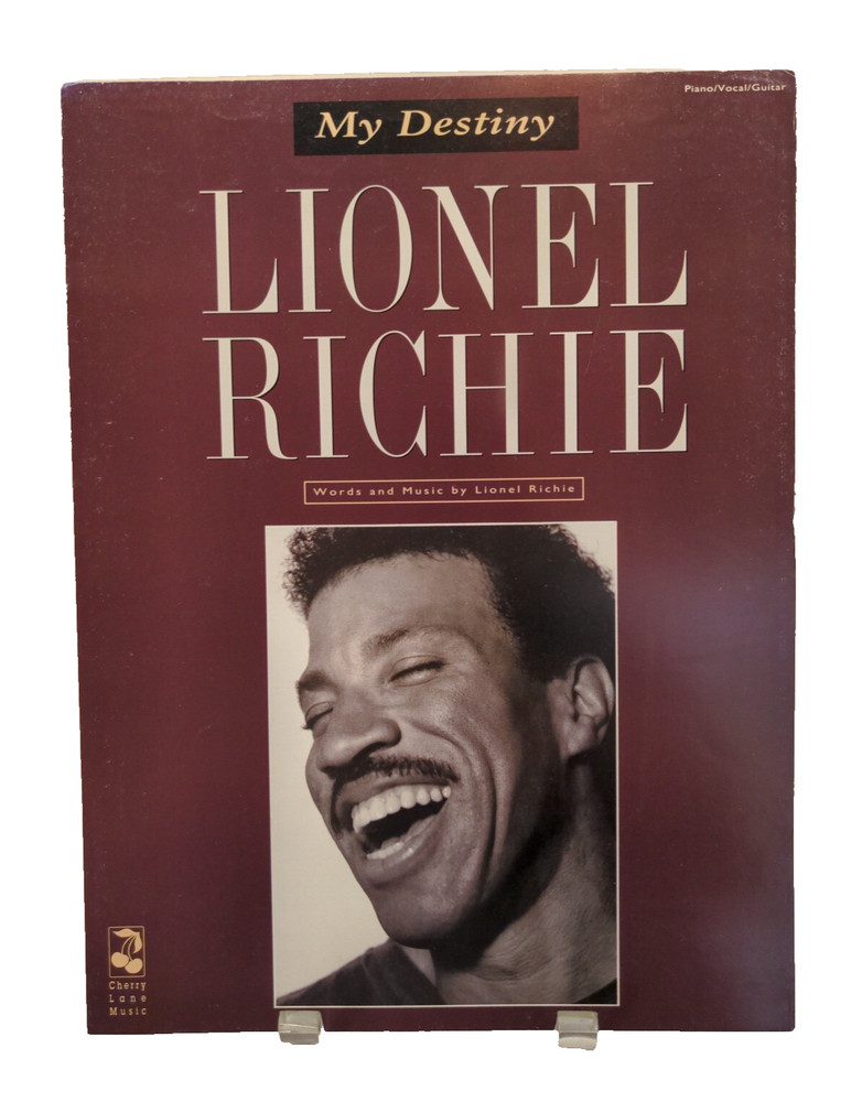 My Destiny Sheet Music Lionel Richie Piano Vocals Guitar 90s R&B/Soul Pop F1AC
