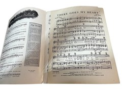 Abner Silver Sheet Music There Goes My Heart Illustrated Cover 1950&rsquo;s