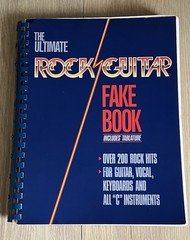 The Ultimate Rock Guitar Fake Book w Tablature Hal Leonard Spiral Bound 1988