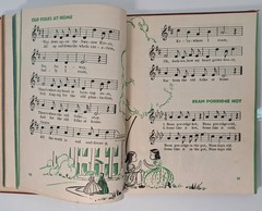 1939 Merry Music Songbook Vintage Hardcover School Book
