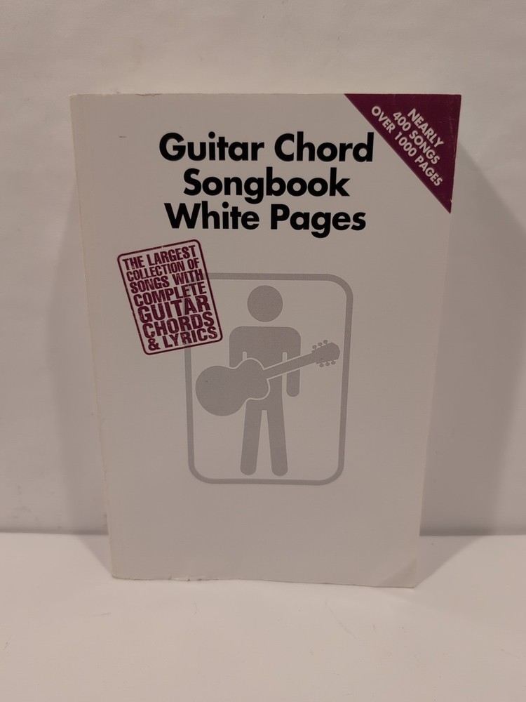 Guitar Chord Songbook White Pages