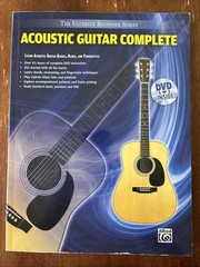 The Ultimate Beginner Series Acoustic Guitar Complete Alfred Songbook w/ DVD