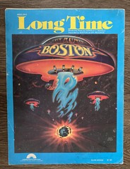 Long Time Sheet Music 1977 Boston Guitar Piano Vocal