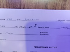 Adoration SATB Choral Sheet Music 5 Copies Tom Fettke Lillenas AN-2586 Sanctuary