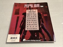 Pearl Jam, Ten, Bass Recorded Versions Songbook 1993 JEFF AMENT