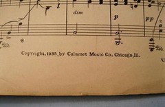 Scarf Dance Sheet Music Vintage 1935 Piano Solo C Chaminade Mort H Glickman (O)