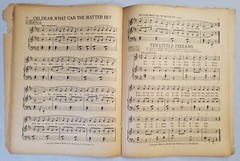 Mystery Children&rsquo;s Songbook Sheet Music Anthology 1944 MM Cole Vintage No Cover