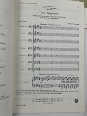 Frostiana Five Country Songs Robert Frost Randall Thompson Choral Music Sheet