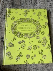 1969 Readers Digest Family Songbook Hardcover Spiral Bound Staging Decor Vtg
