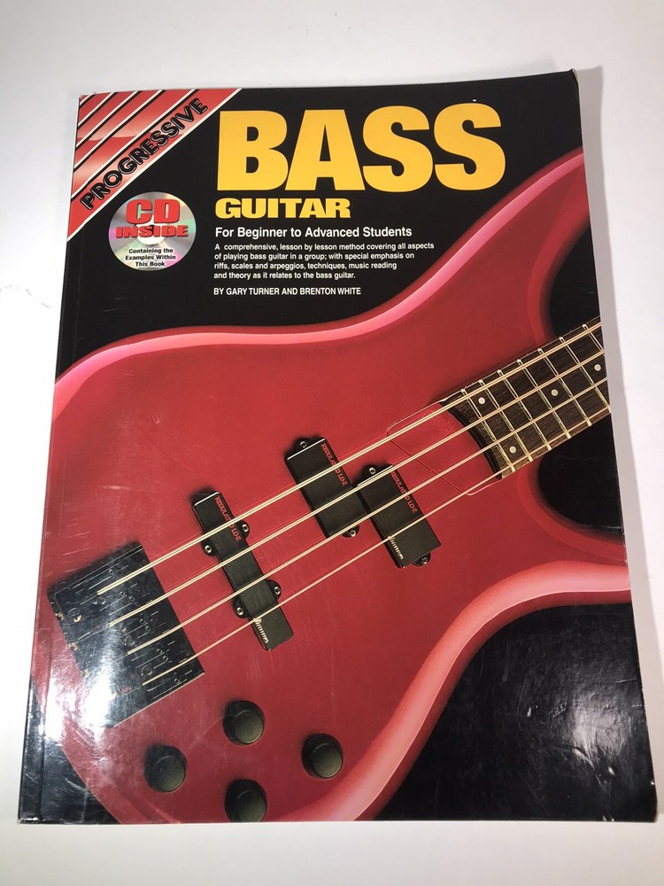 54044 – Progressive Bass – Book/Online Video & Audio *CD Is Missing*