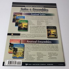 Standard Of Excellence Festival Solos Easy Book 2 Trumpet Bb Songbook Music