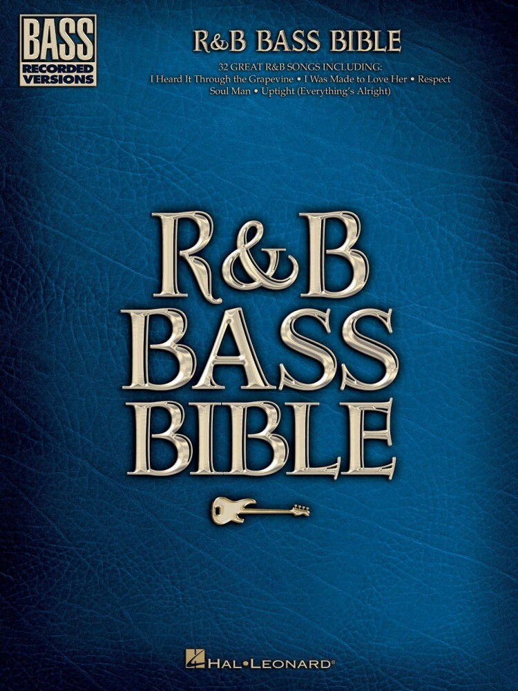 R&B Bass Bible Sheet Music Bass Recorded Versions NEW 000690745