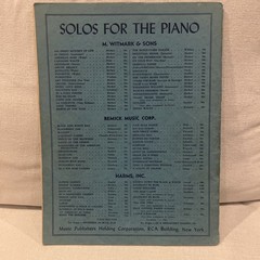 Vintage George Gershwin « Rhapsody in Blue » Piano Score Presentation copy Harms