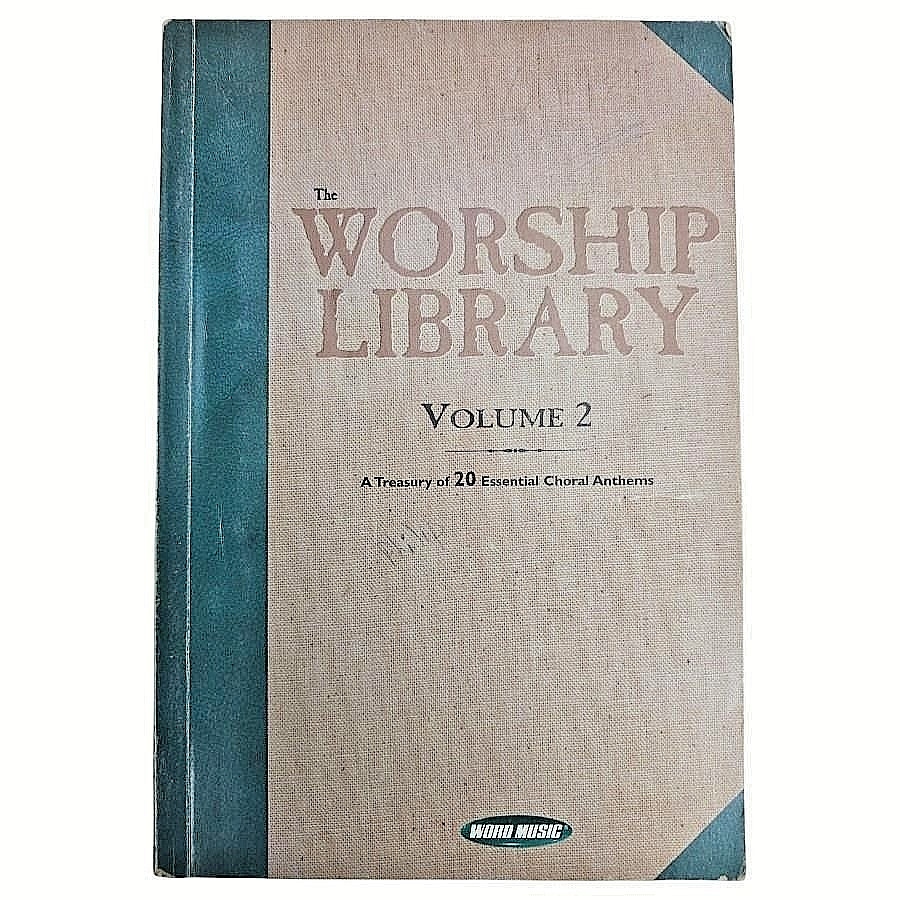 The Worship Library Volume 2 Choral Songbook SATB Word Music Christian 1998