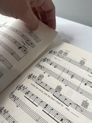 Pop Sheet Music The Golden Book of Easy Listening Piano Music Song Book