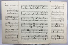 Piano Sheet Music The New Colonial March By R.B. Hall Theodore Presser Co. 1930