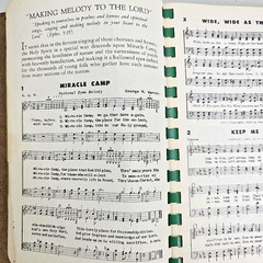 Making Melody Popular Choruses Hymns Christian Songbook Bible Memory Music Vtg