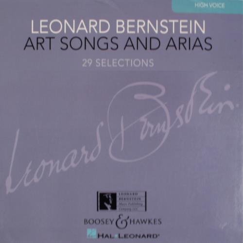 Leonard Bernstein Art Songs and Arias for High Voice 29 Boosey & Hawkws