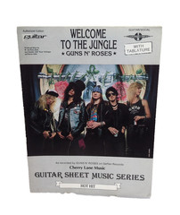 Welcome To The Jungle Sheet Music Guns N Roses Guitar TAB 80s Rock & Roll F1F