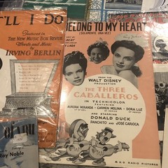 Broadway Sheet Music Others Antique Set Of 23 Song Show Tunes