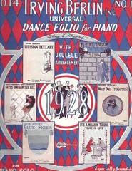 1928 Irving Berlin Universal Dance Folio No 14 Piano Ukulele Songbook