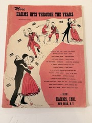VTG More Harms Hits Through The Years Piano Sheet Music Book 80 Pages 26 Songs
