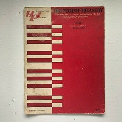 The Technic Treasury Vol A 1963 Young Pianist&rsquo;s Library Sheet Music G