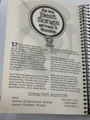 Lot 2-Songs for Praise and Worship Singer’s Edition by Word Music 1992+ All the