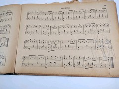 1900 The Cable Organ Method Antique Song Book Chicago Cottage Organ Company Vtg