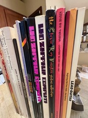 Mixed Collection Guitar Song Books Rock Led Zeppelin, Doors, Hendrix (see pics)