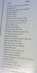 Album of Favorite Gospel Songs No. 1 Book of Piano & Guitar Sheet Music 1959