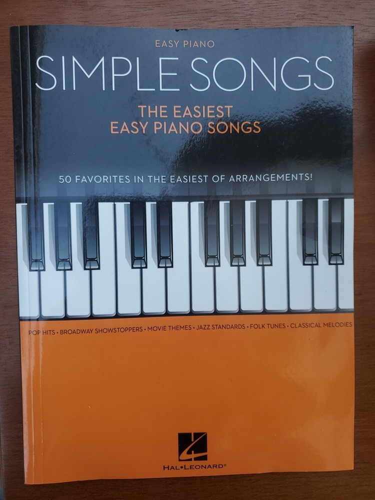 The Easiest Easy Piano Songs Songbook Pop Broadway Movie Jazz Folk Classical