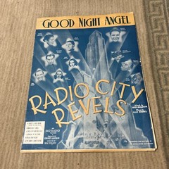 Sheet Music Jack Oakie SPEAK YOUR HEART from RADIO CITY REVELS 1937
