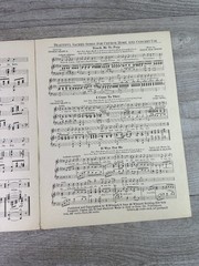 Dear Little Boy of Mine Sheet Music Ernest R. Ball M. Witmark & Sons 1917 P/V/G