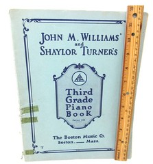 Third Grade Piano Music Student Instruction Book 27 Songs 1934 US Seller